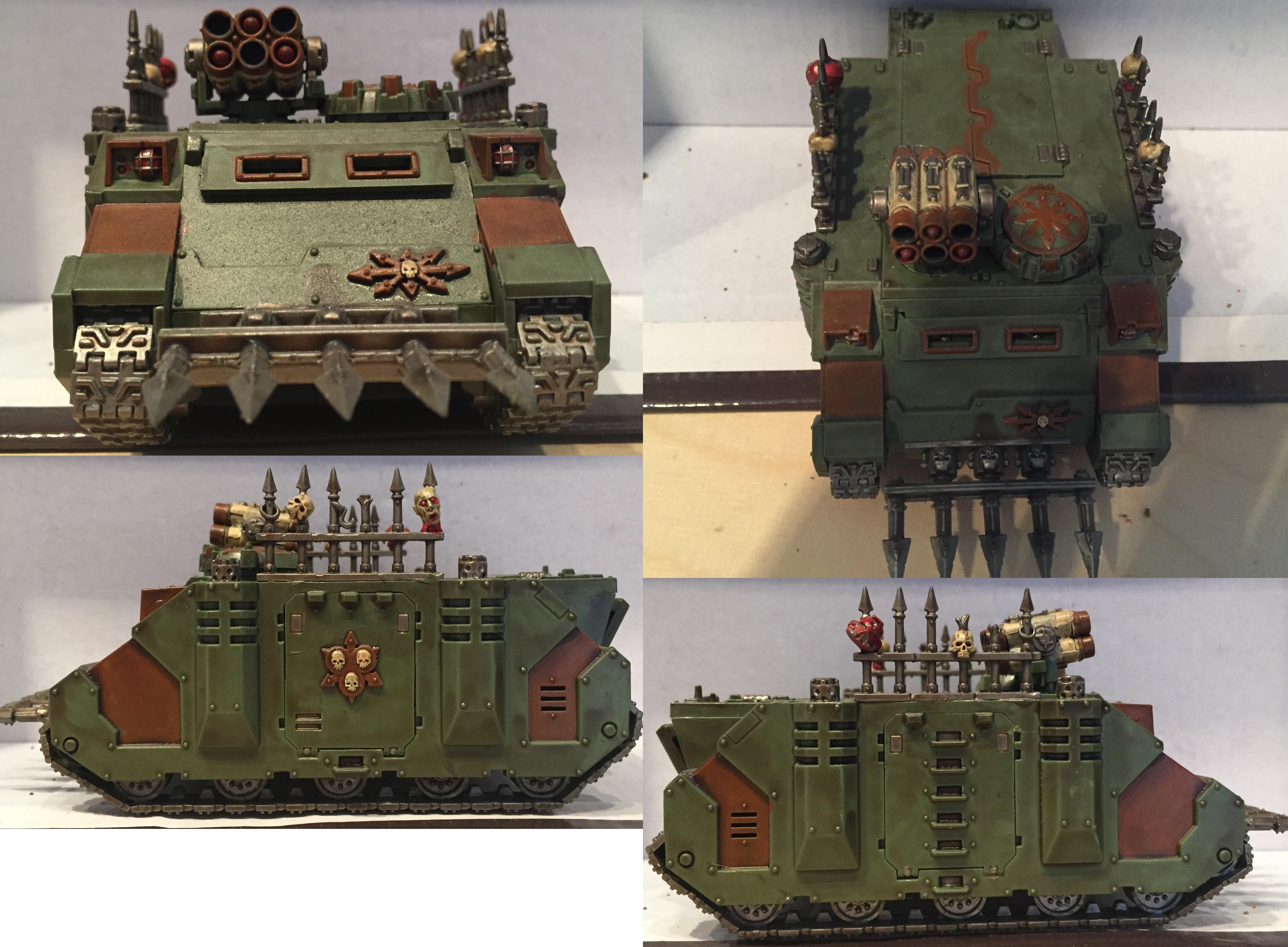 Warhammer 40000 rhino схема